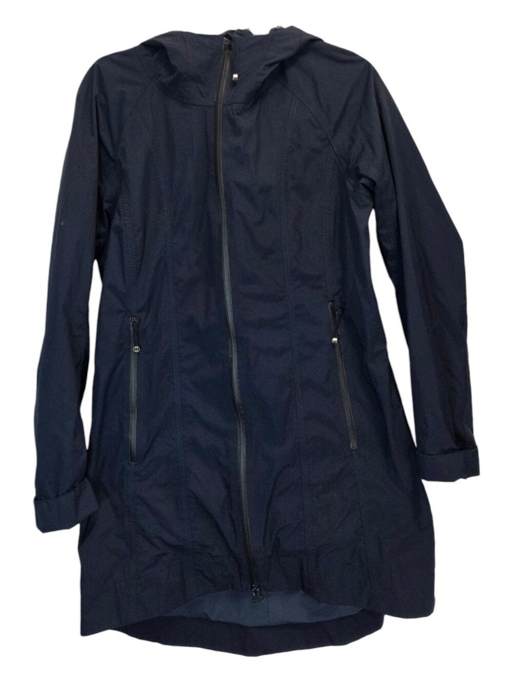 Lululemon Women’s Navy Blue Hooded Rain Jacket Size 10